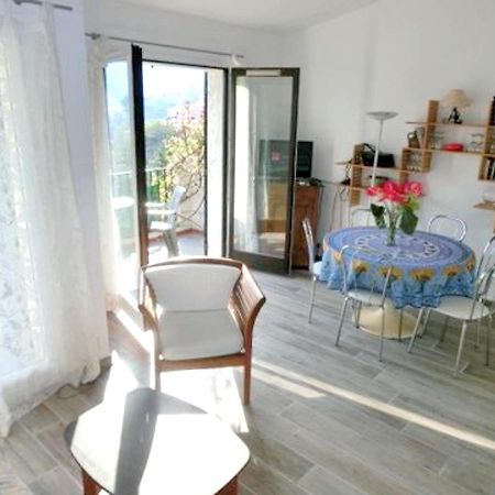 Studio A Theoule Sur Mer A 400 M De La Plage Avec Vue Sur La Mer Terrasse Amenagee Et Wifi Apartamento Exterior foto